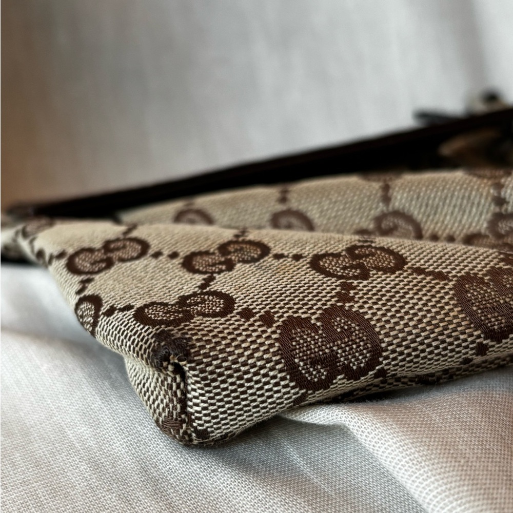 Gucci GG Monogram Double Pocket Belt Bag - Picture 13 of 16
